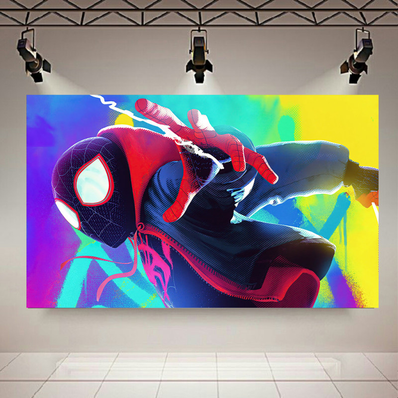 پوستر طرح مرد عنکبوتی مدل Spider-Man Into The Spider-Verse کد AR22140