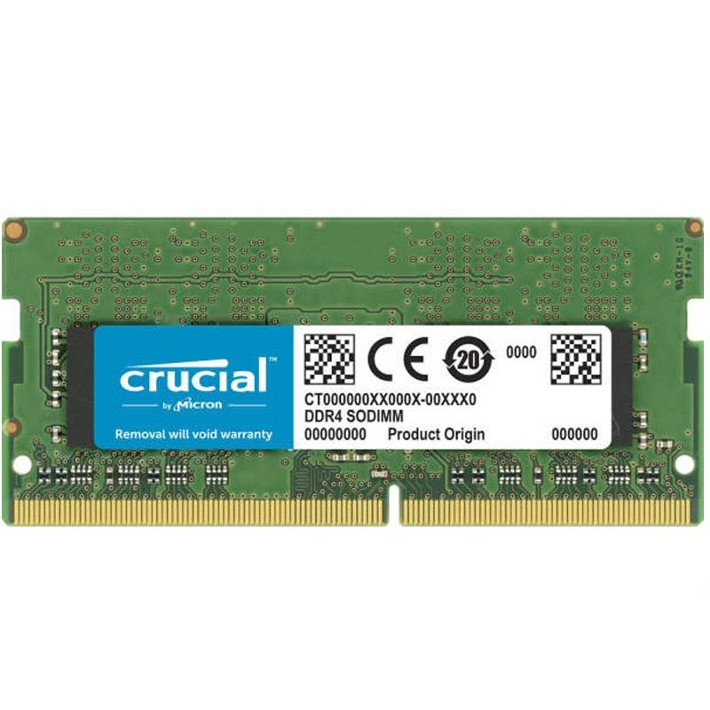 رم لپ تاپ DDR4 دو کاناله 3200 مگاهرتز CL22 مدل Crucial مدل CT16 ظرفیت 16 گیگابایت