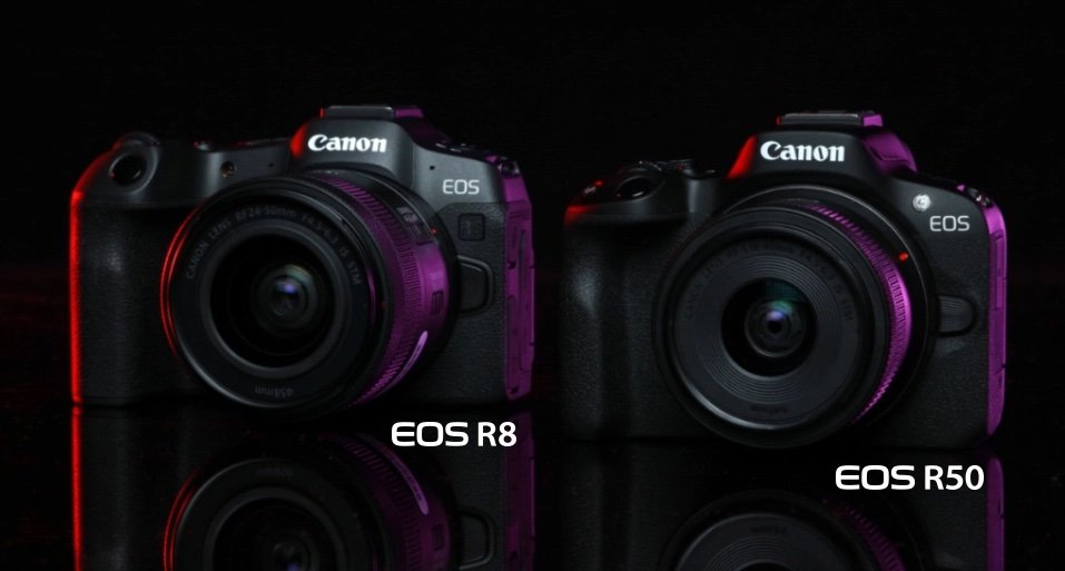 دوربین های Canon R50 و R8