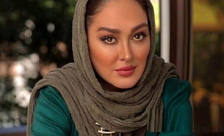 عکس ساحلی الهام حمیدی با تیپ متفاوت