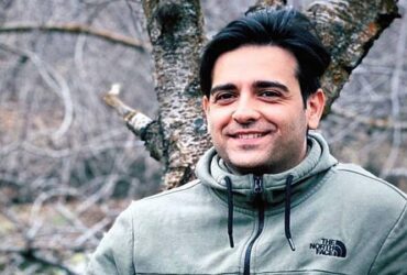 عکس/ حرکت خطرناکی که امیرحسین آرمان روی رودخانه انجام داد!