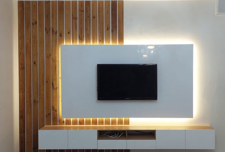 زیباترین تی وی وال با طراحی ماربل شیت زیباترین تی وی وال با طراحی ماربل شیت