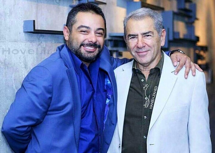 فرامرز قریبیان و پسرش