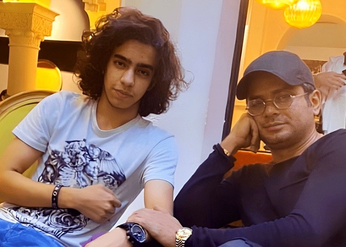 Hosseinpour Karimi and his nephew