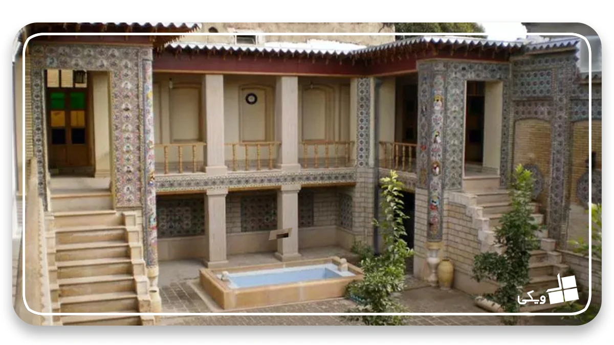 خانه Ziana یکی از عمارت های تاریخی شیراز ؛ خانه های تاریخی شیراز ؛ ساختمانهای باستانی از شیراز