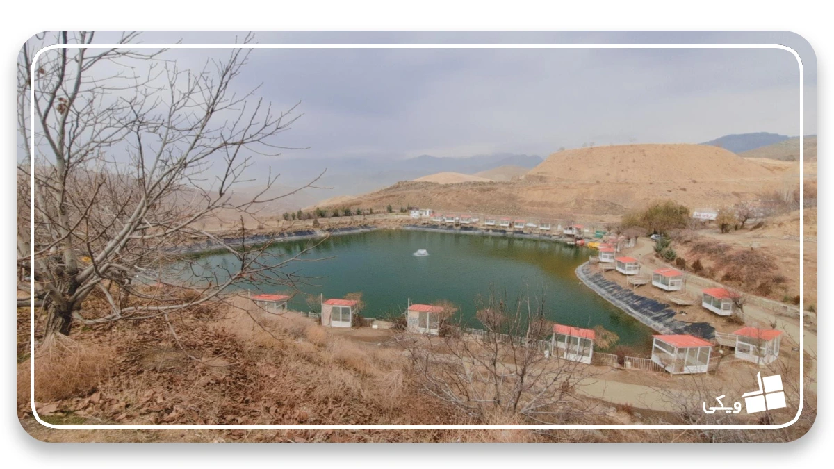 دریاچه عسل مصنوعی ، بهترین مکان برای ماهیگیری در کاراج