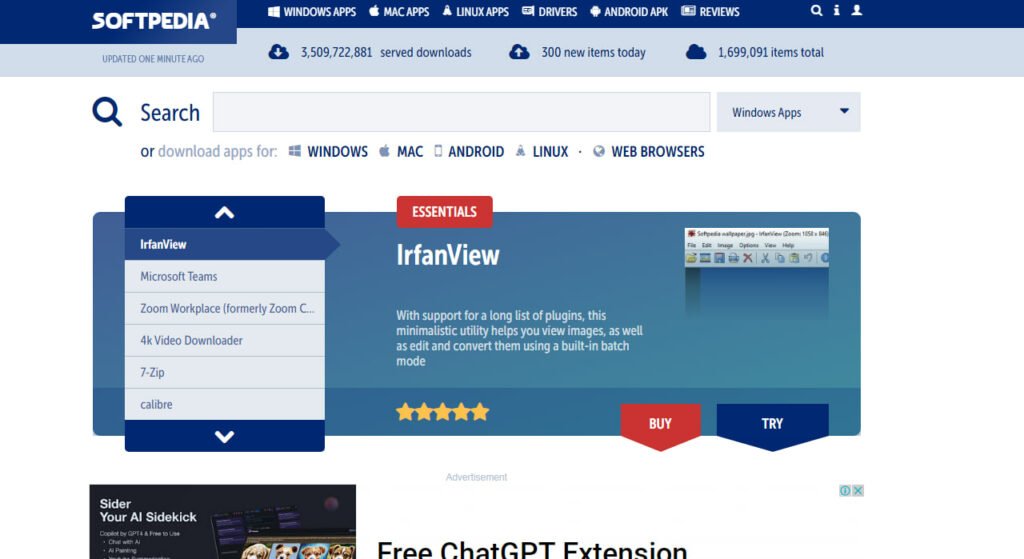 سایت Softpedia