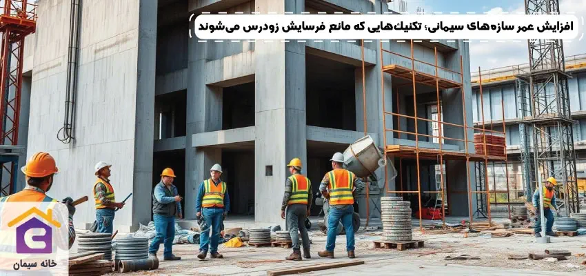 افزایش عمر سازه‌های سیمانی؛ تکنیک‌هایی که مانع فرسایش زودرس می‌شوند