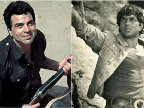 ستاره معروف فیلم شعله درگذشت + عکس تلخ چهره دارمندرا هنگام مرگ