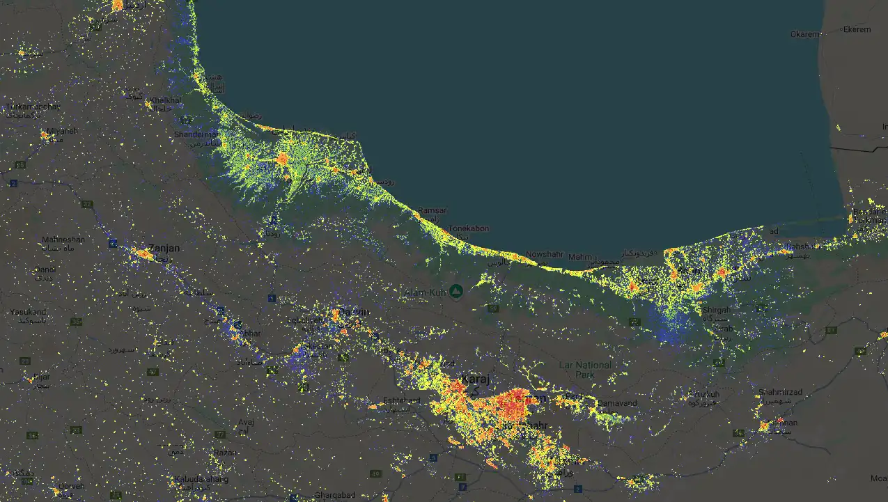 نقشه سه بعدی ۲٫۷۵ میلیارد ساختمان در جهان؛ بزرگترین تصویر فضایی از زندگی انسان روی زمین بازیگرها.