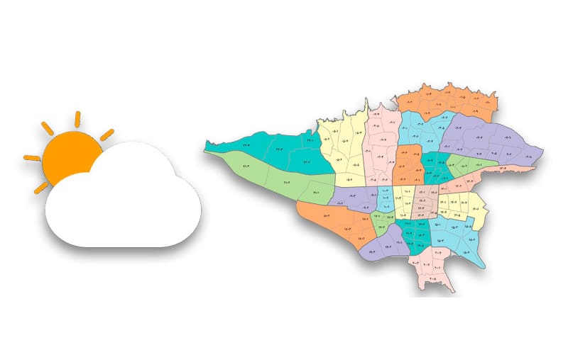 بزرگترین شهرهای ایران از شمال تا جنوب | اندلرن 2 آب و هوای تهران