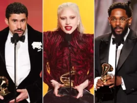 برندگان جوایز گرمی ۲۰۲۶ معرفی شدند Bad Bunny برنده جایزه بهترین آلبوم سال شد. برندگان جوایز گرمی ۲۰۲۶ معرفی شدند Bad Bunny برنده جایزه بهترین آلبوم سال شد.