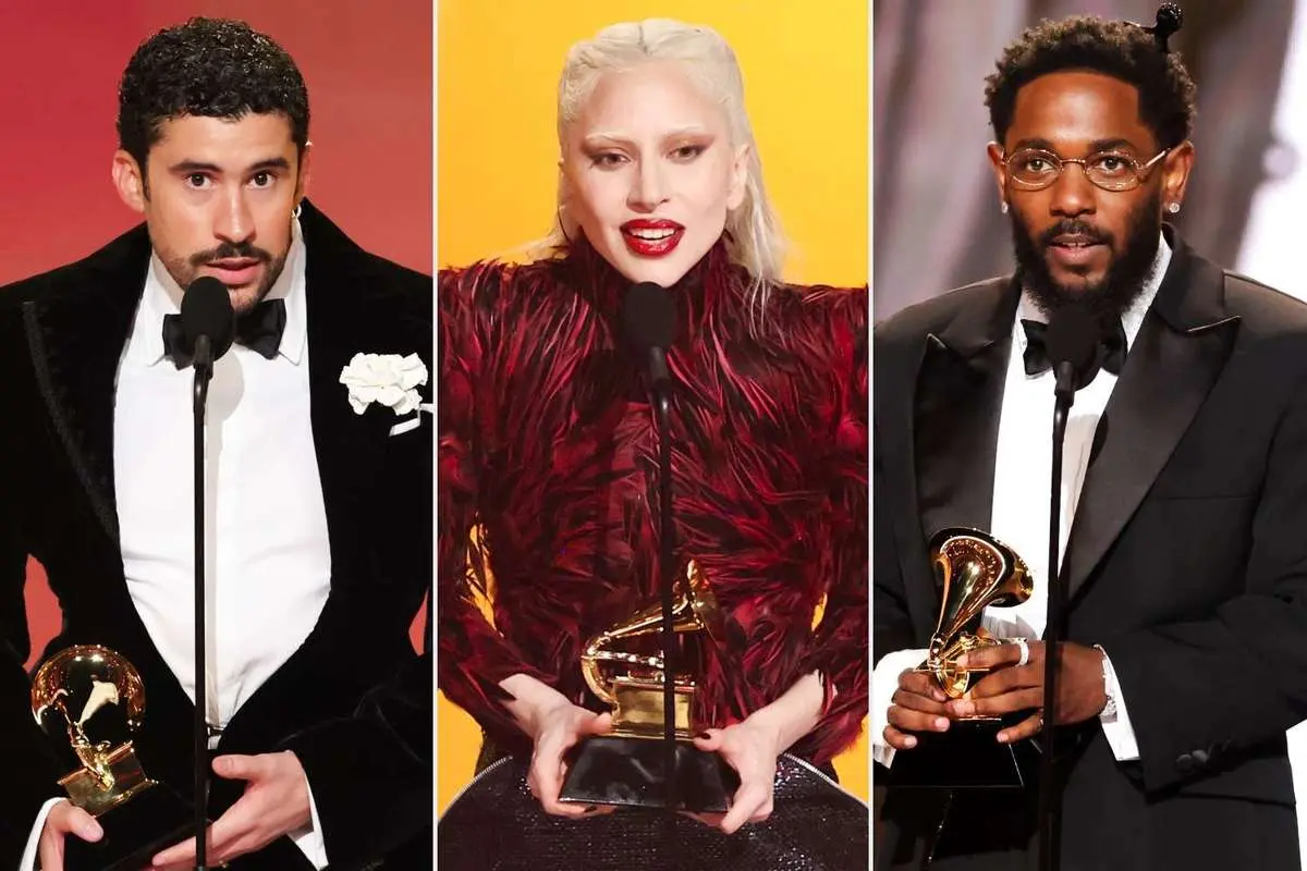 برندگان جوایز گرمی ۲۰۲۶ معرفی شدند Bad Bunny برنده جایزه بهترین آلبوم سال شد. برندگان جوایز گرمی ۲۰۲۶ معرفی شدند Bad Bunny برنده جایزه بهترین آلبوم سال شد.