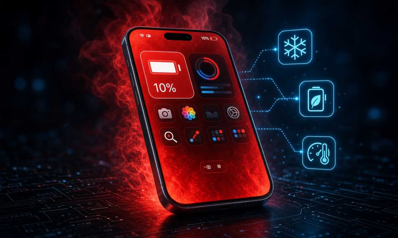 علت زود خالی شدن باتری و داغ شدن آیفون در iOS 18 + روشهای حل قطعی علت زود خالی شدن باتری و داغ شدن آیفون در iOS 18 + روشهای حل قطعی